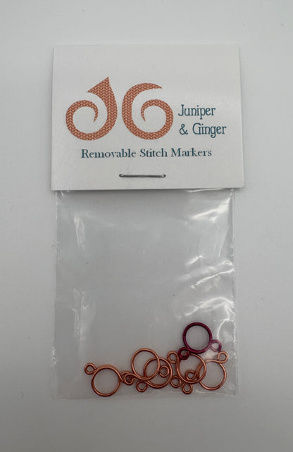 Juniper & Ginger – stitch markers