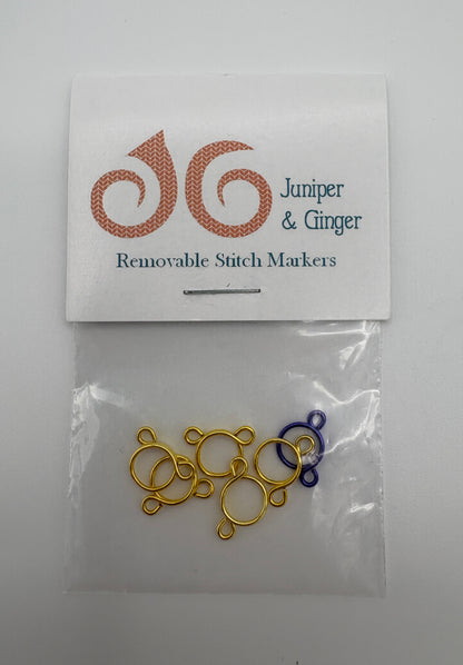 Juniper & Ginger – stitch markers