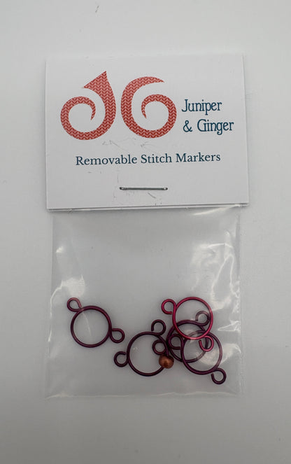 Juniper & Ginger – stitch markers