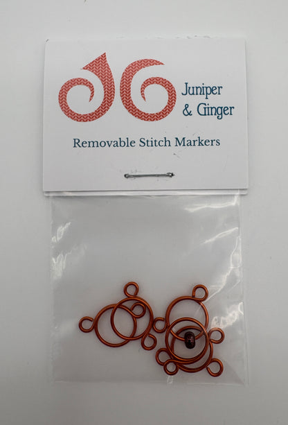 Juniper & Ginger – stitch markers