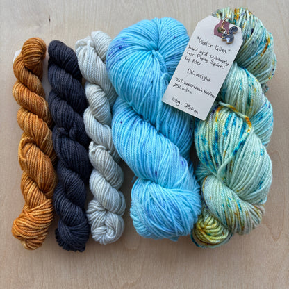 DK Sock Yarn, Limited Edition, Dyed by Alec