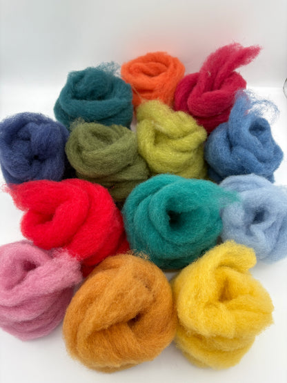 Ontario Wool Roving, bulk (for felting)