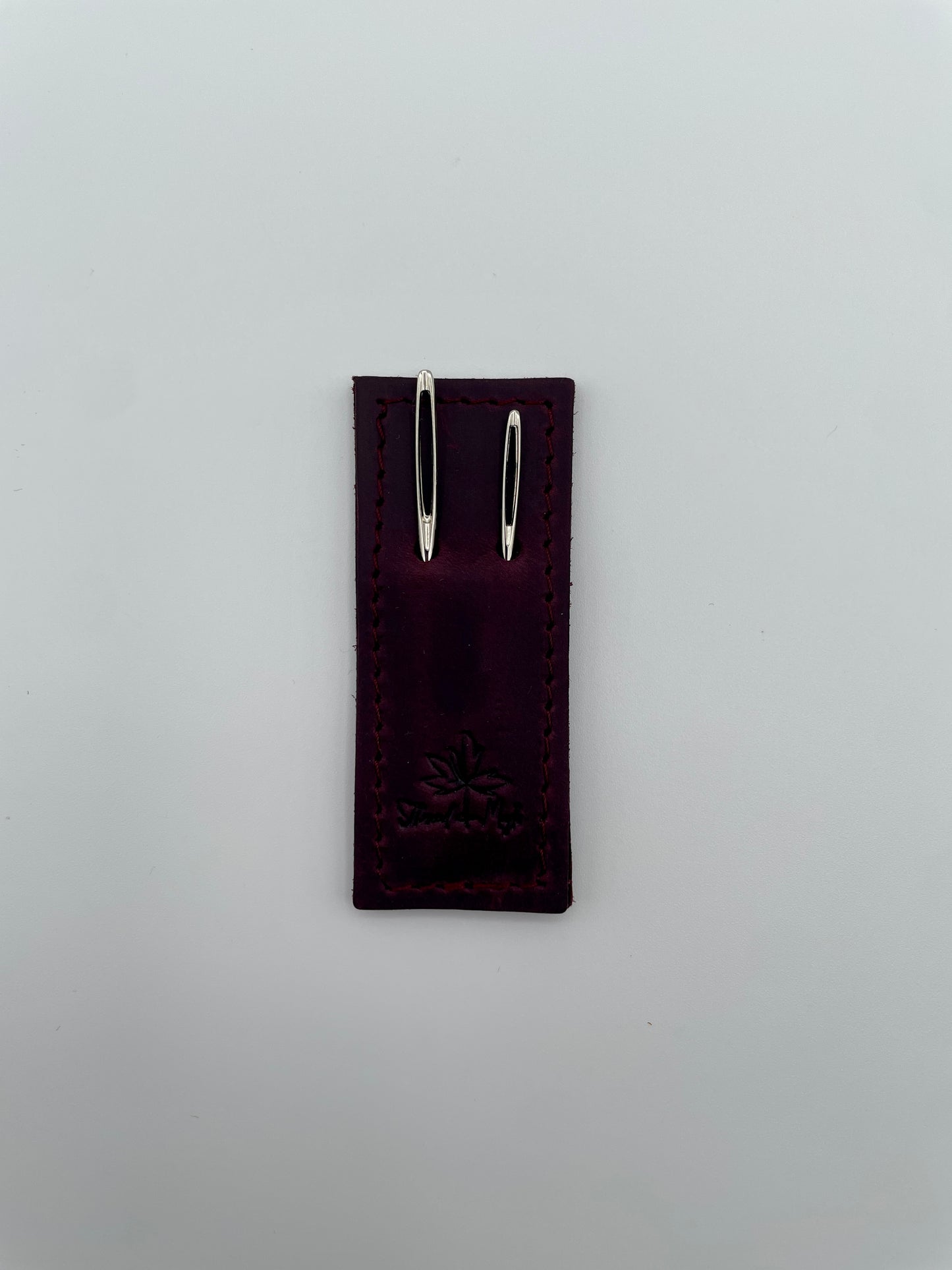 Thread and Maple Tapestry Needles Slip, Leather