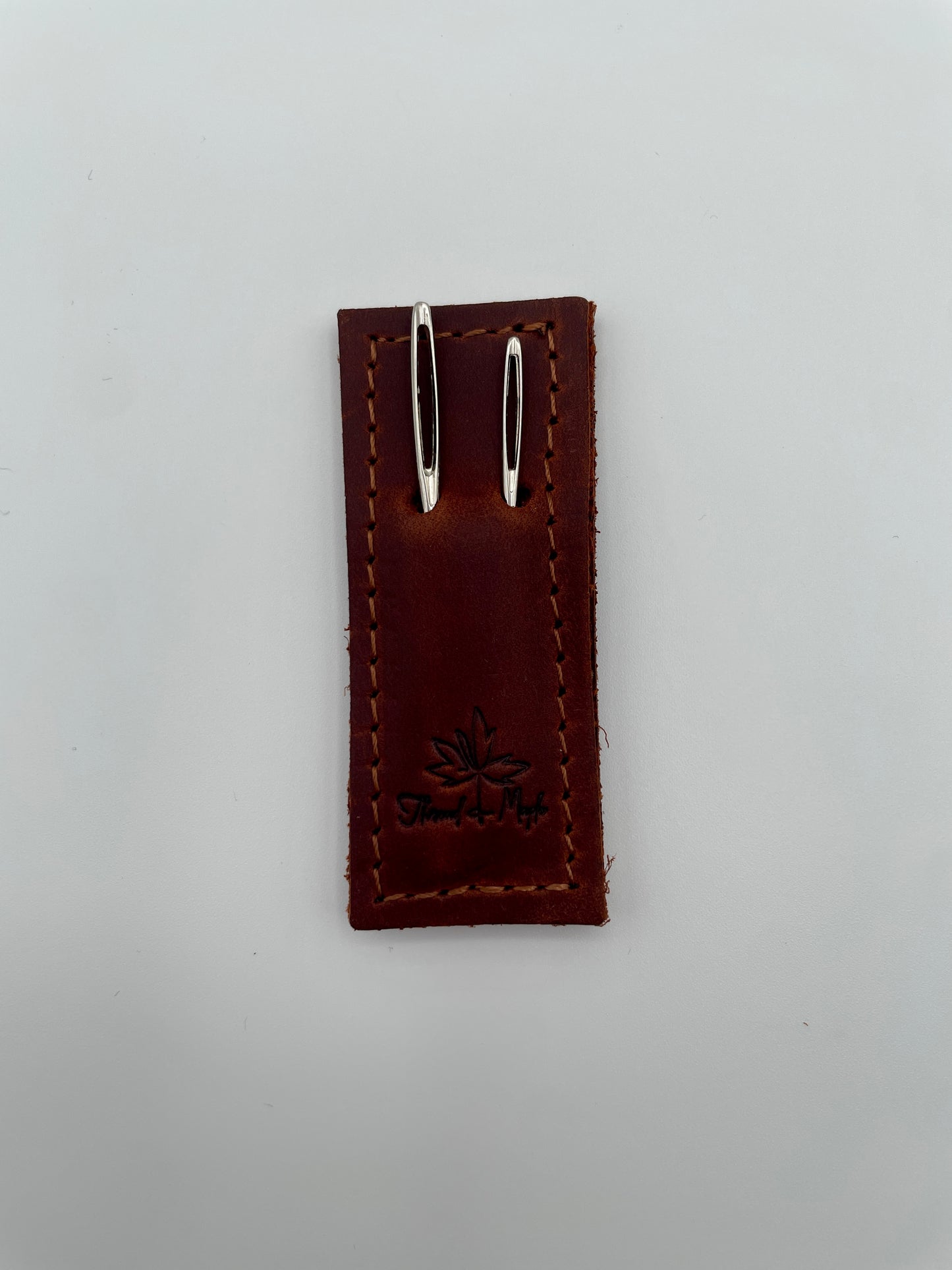 Thread and Maple Tapestry Needles Slip, Leather