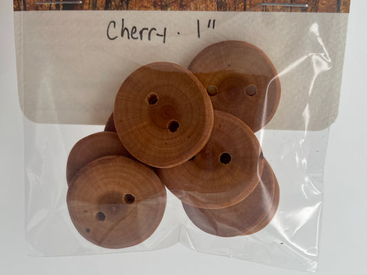 The Woodlot – wood buttons, 1”