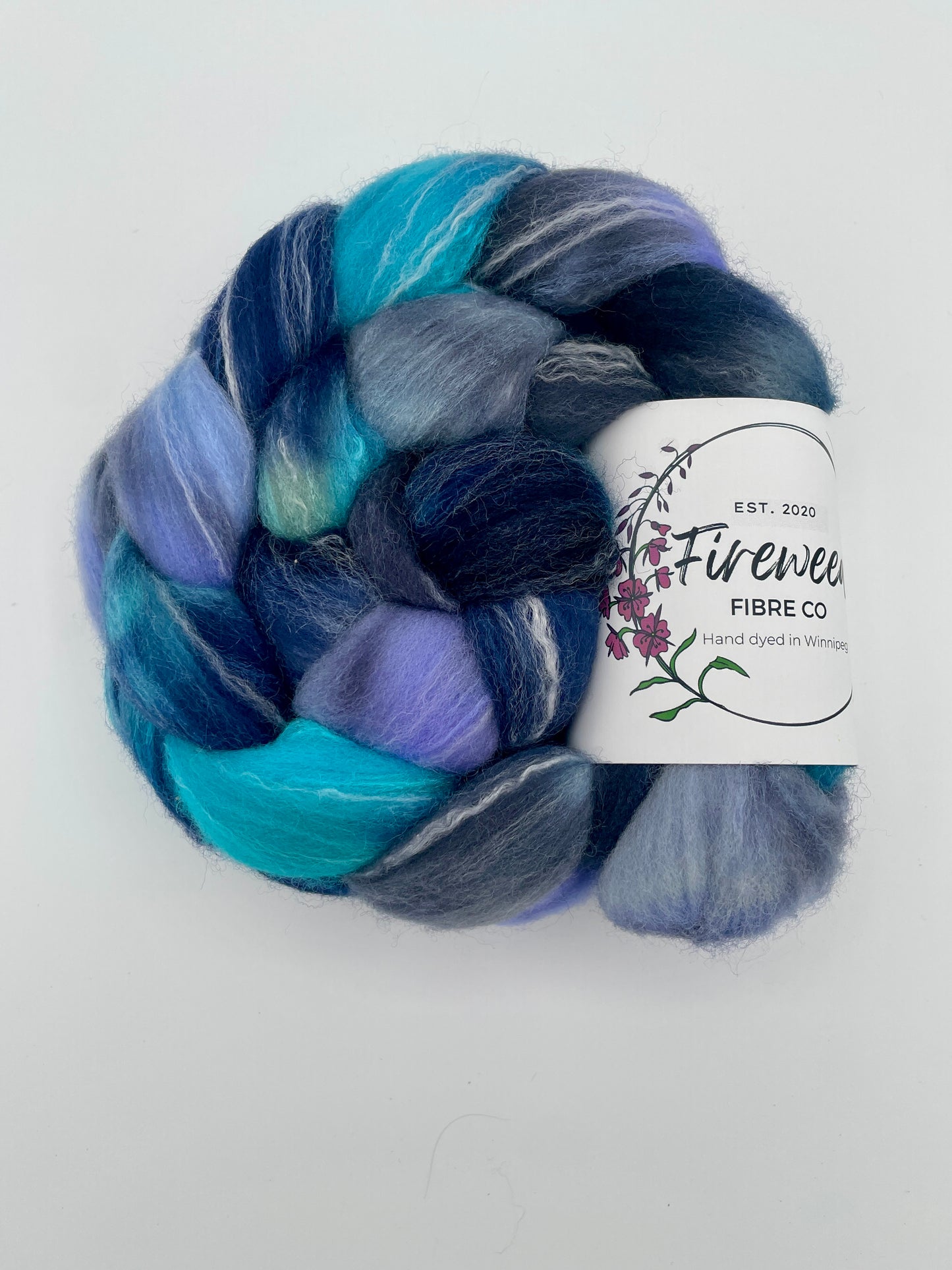 Fireweed Fibre Co – Targhee/Bamboo/Silk Roving