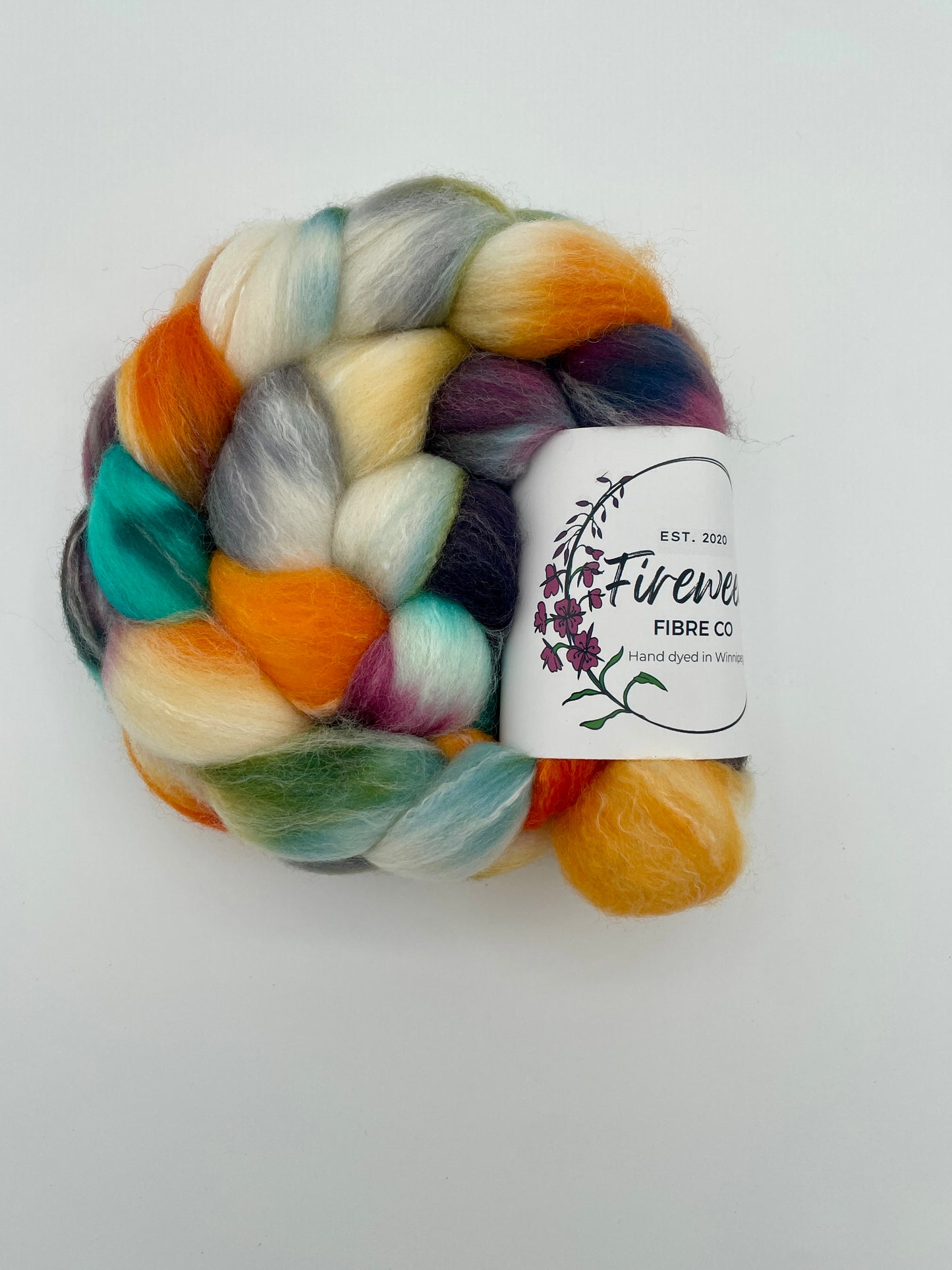 Fireweed Fibre Co – Targhee/Bamboo/Silk Roving