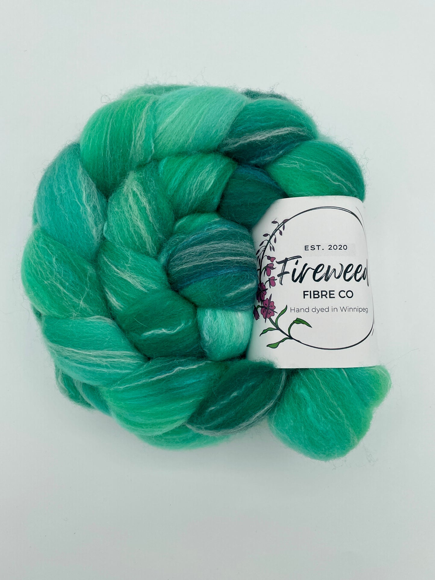 Fireweed Fibre Co – Targhee/Bamboo/Silk Roving