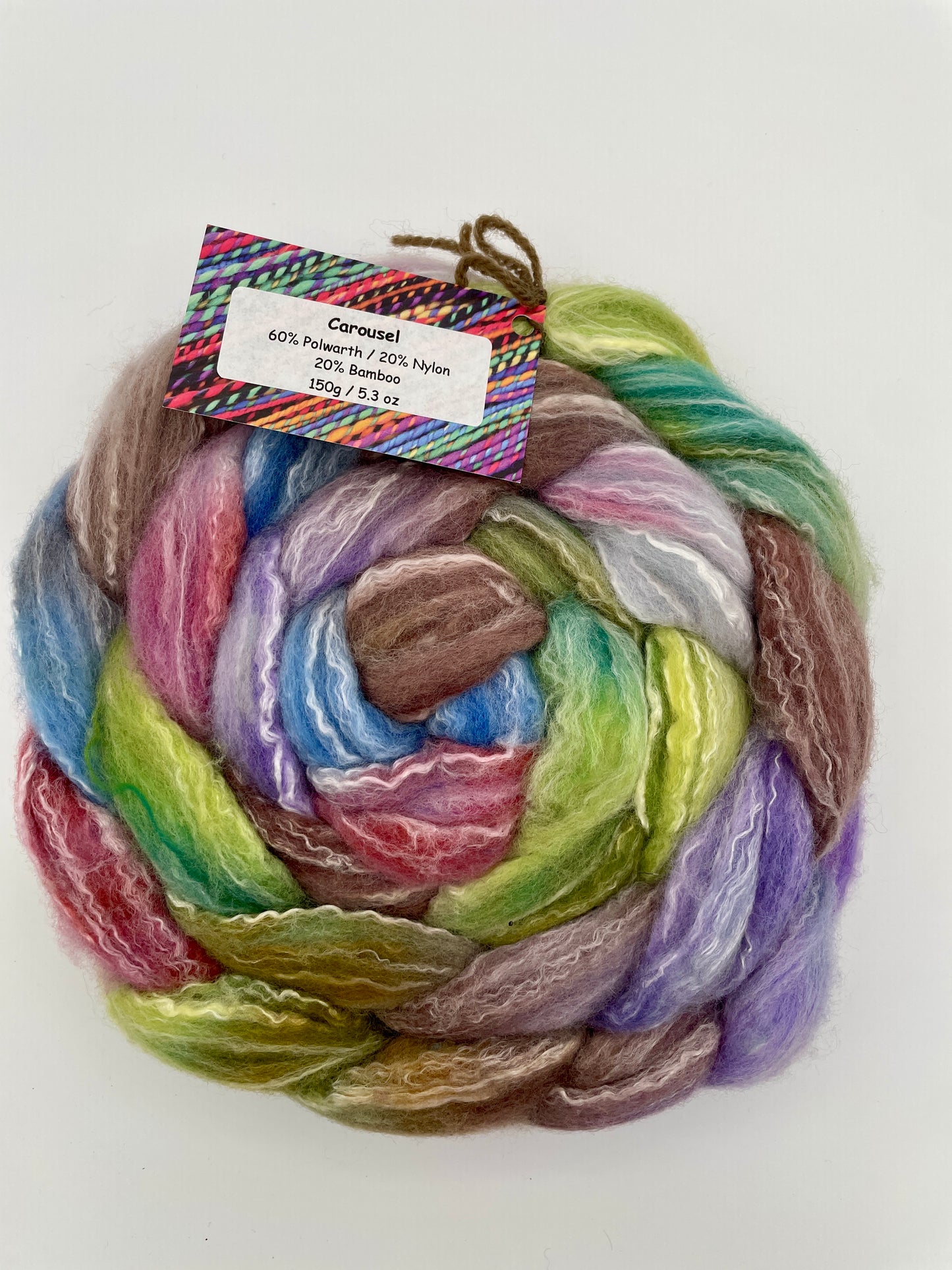 Fibre Imp – Roving, Hand-painted