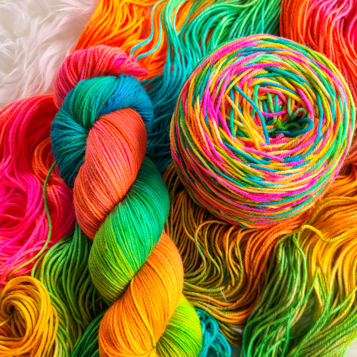 The Frosted Stitch - Snowflake Sock