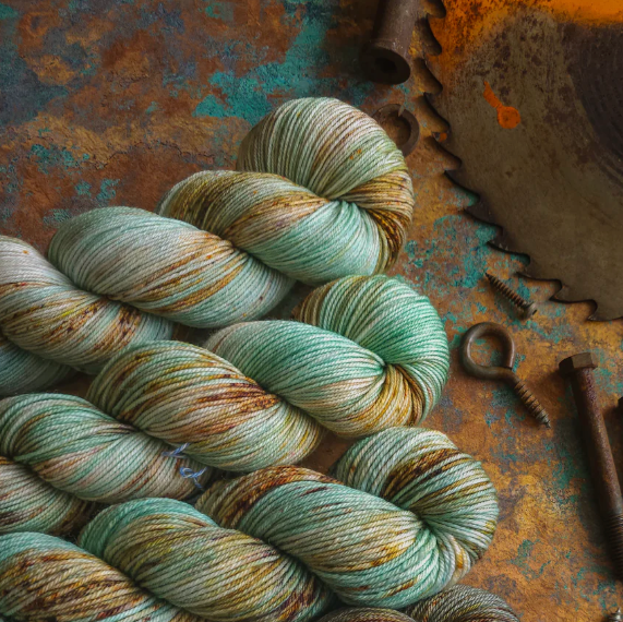 The Frosted Stitch - Snowflake Sock