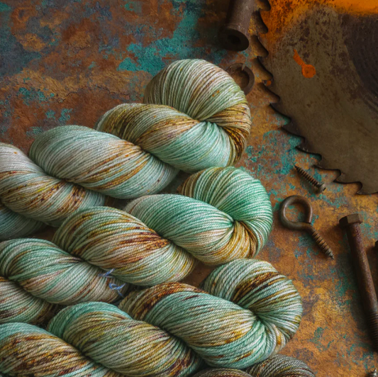 The Frosted Stitch - Snowflake Sock