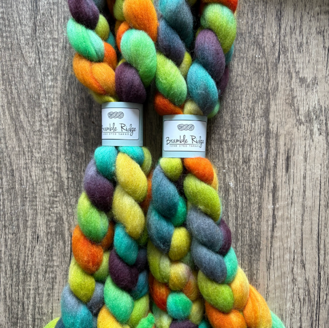 Bramble Ridge  – Hand Dyed Roving