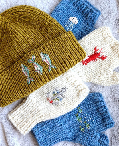 Knitted Bliss Stick & Stitch Embroidery Pack