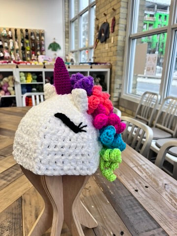 Unicorn Hat with Dashann Crochet, January 17, 3:00