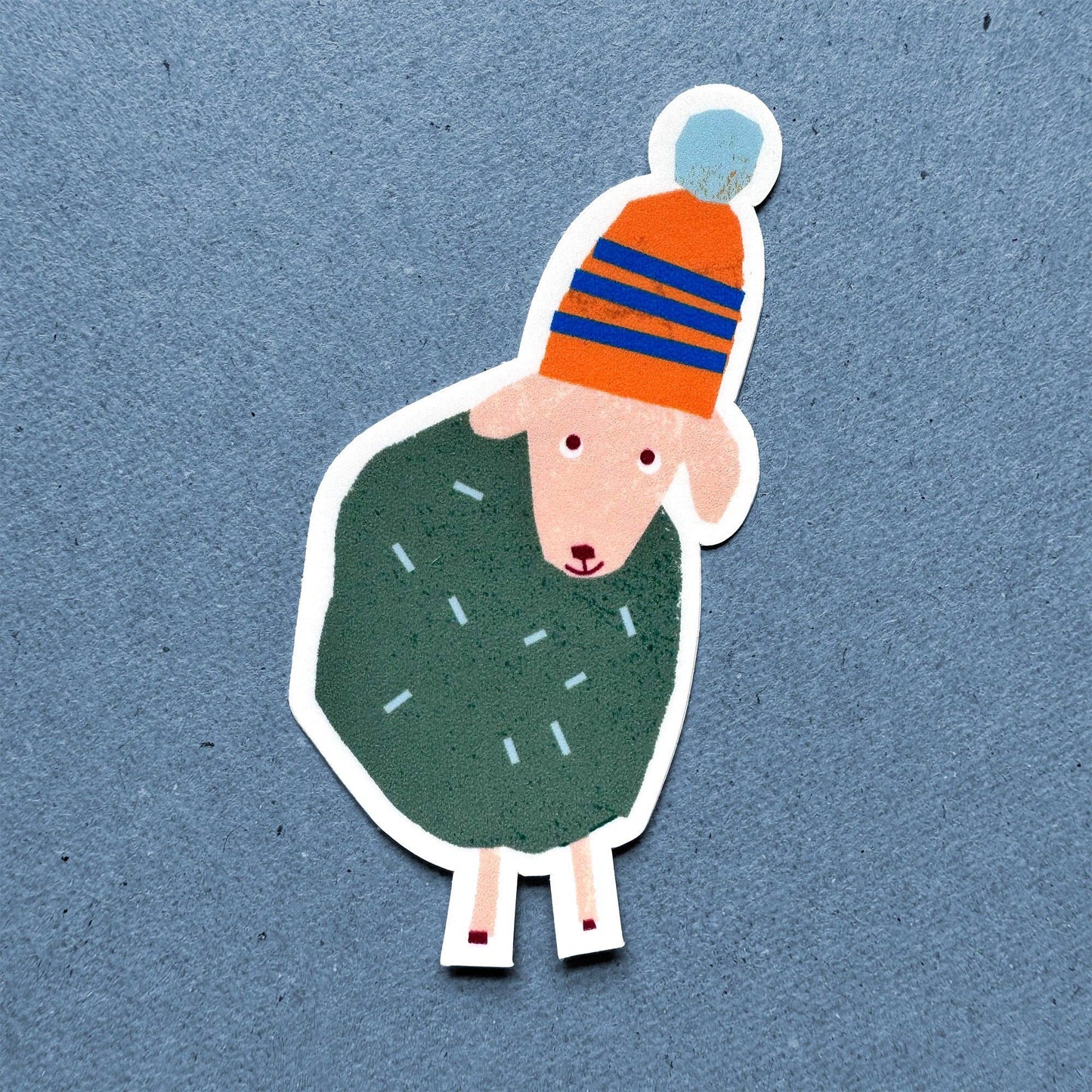 Sheep in a Toque Sticker